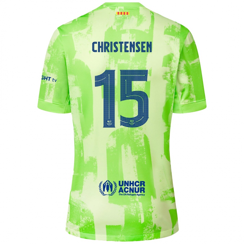 Niño Camiseta Andreas Christensen #15 Lima Equipación Tercera 2024/25 La Camisa México