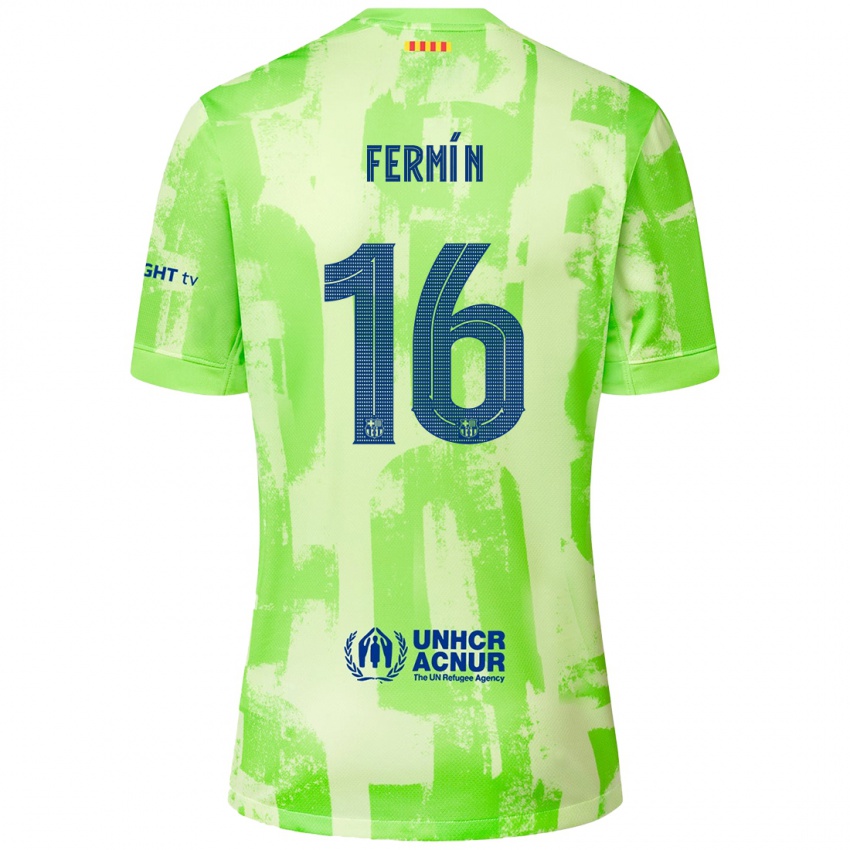 Niño Camiseta Fermin Lopez #16 Lima Equipación Tercera 2024/25 La Camisa México