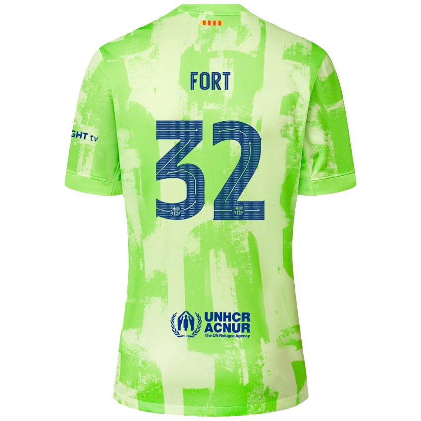 Niño Camiseta Héctor Fort #32 Lima Equipación Tercera 2024/25 La Camisa México