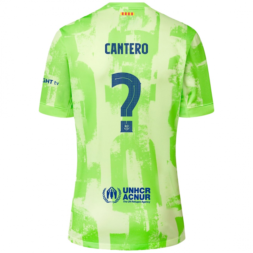 Niño Camiseta Rubén Cantero #0 Lima Equipación Tercera 2024/25 La Camisa México