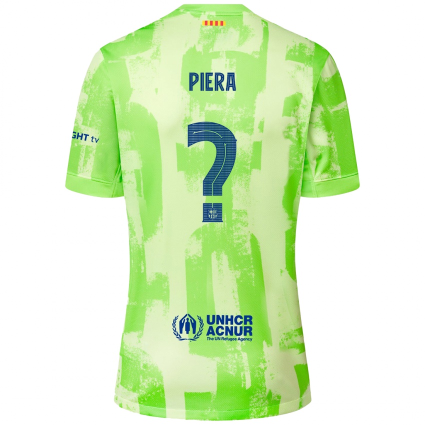 Niño Camiseta Juan Piera #0 Lima Equipación Tercera 2024/25 La Camisa México