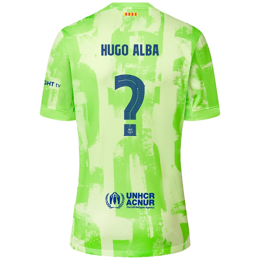 Niño Camiseta Hugo Alba #0 Lima Equipación Tercera 2024/25 La Camisa México