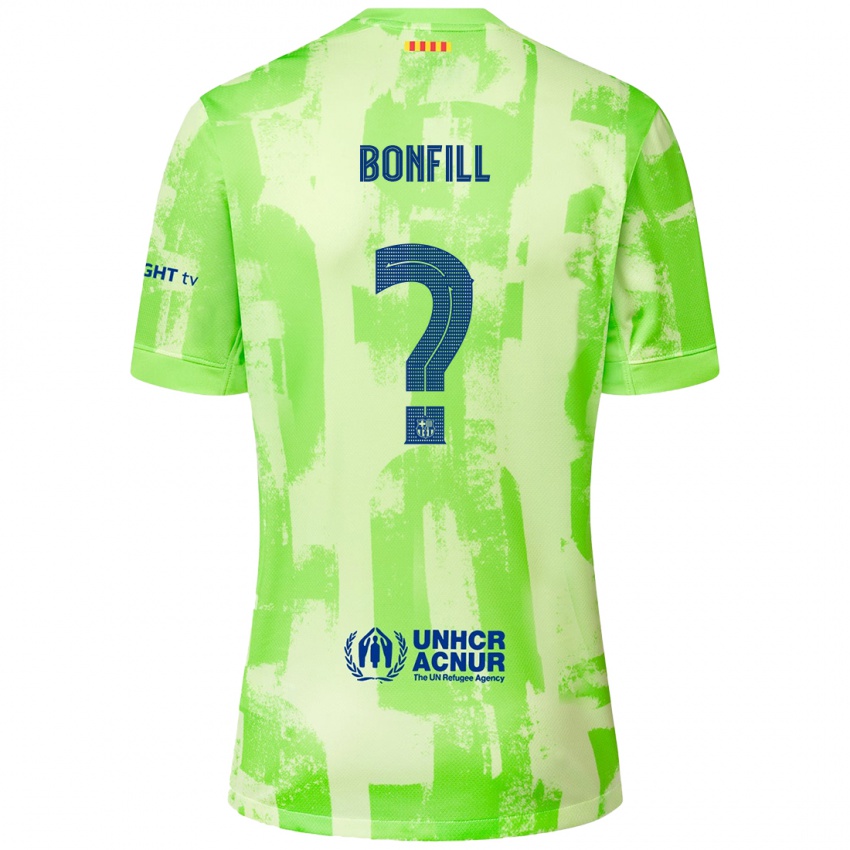 Niño Camiseta Max Bonfill #0 Lima Equipación Tercera 2024/25 La Camisa México