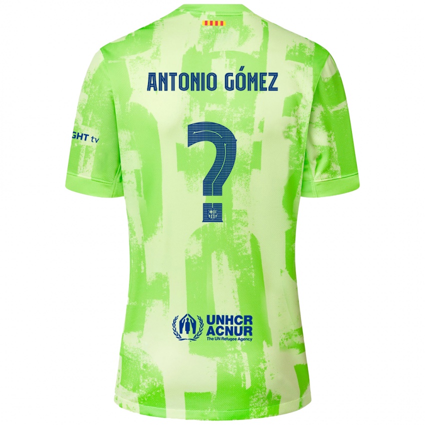 Niño Camiseta Antonio Gómez #0 Lima Equipación Tercera 2024/25 La Camisa México