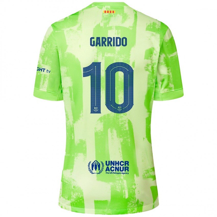 Niño Camiseta Aleix Garrido #10 Lima Equipación Tercera 2024/25 La Camisa México