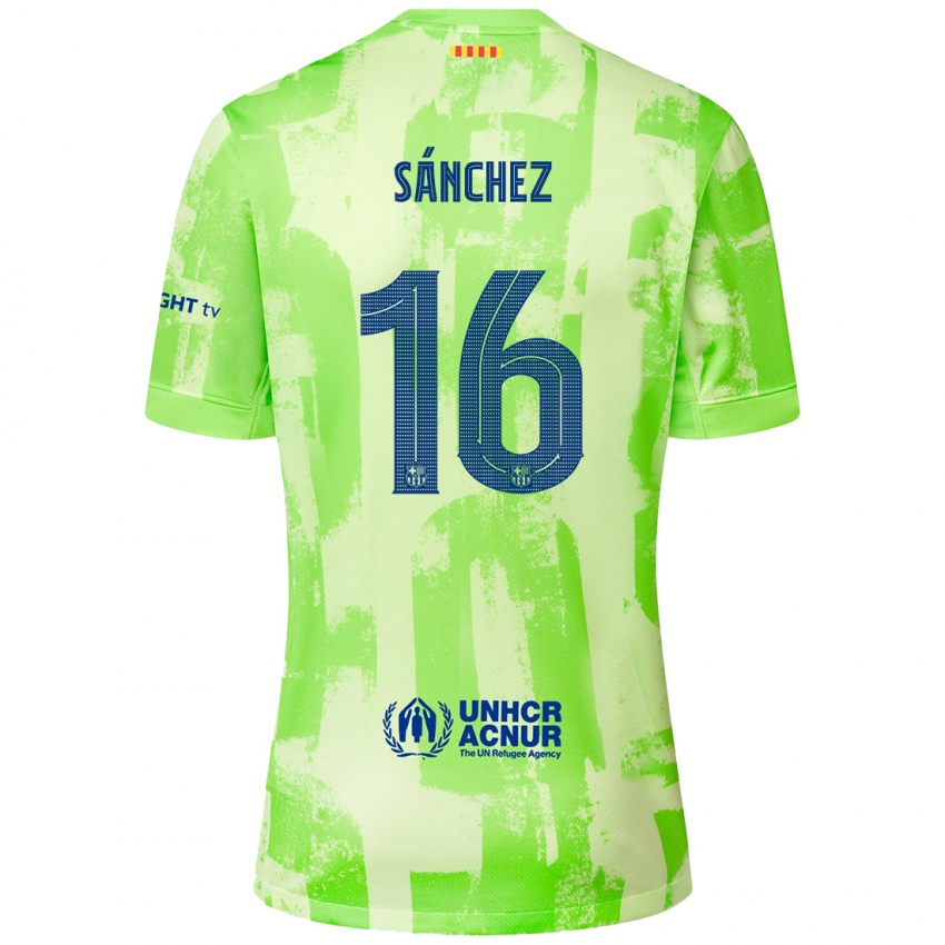 Niño Camiseta Edu Sánchez #16 Lima Equipación Tercera 2024/25 La Camisa México