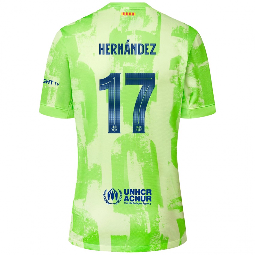 Niño Camiseta Juan Hernández #17 Lima Equipación Tercera 2024/25 La Camisa México