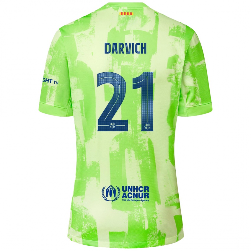 Niño Camiseta Noah Darvich #21 Lima Equipación Tercera 2024/25 La Camisa México