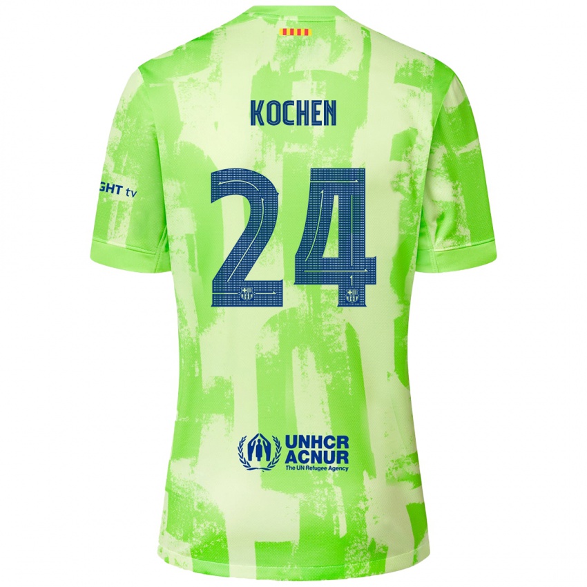 Niño Camiseta Diego Kochen #24 Lima Equipación Tercera 2024/25 La Camisa México