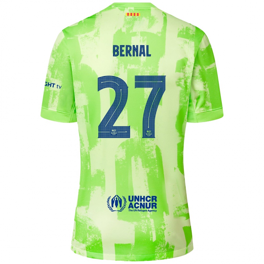 Niño Camiseta Marc Bernal #27 Lima Equipación Tercera 2024/25 La Camisa México