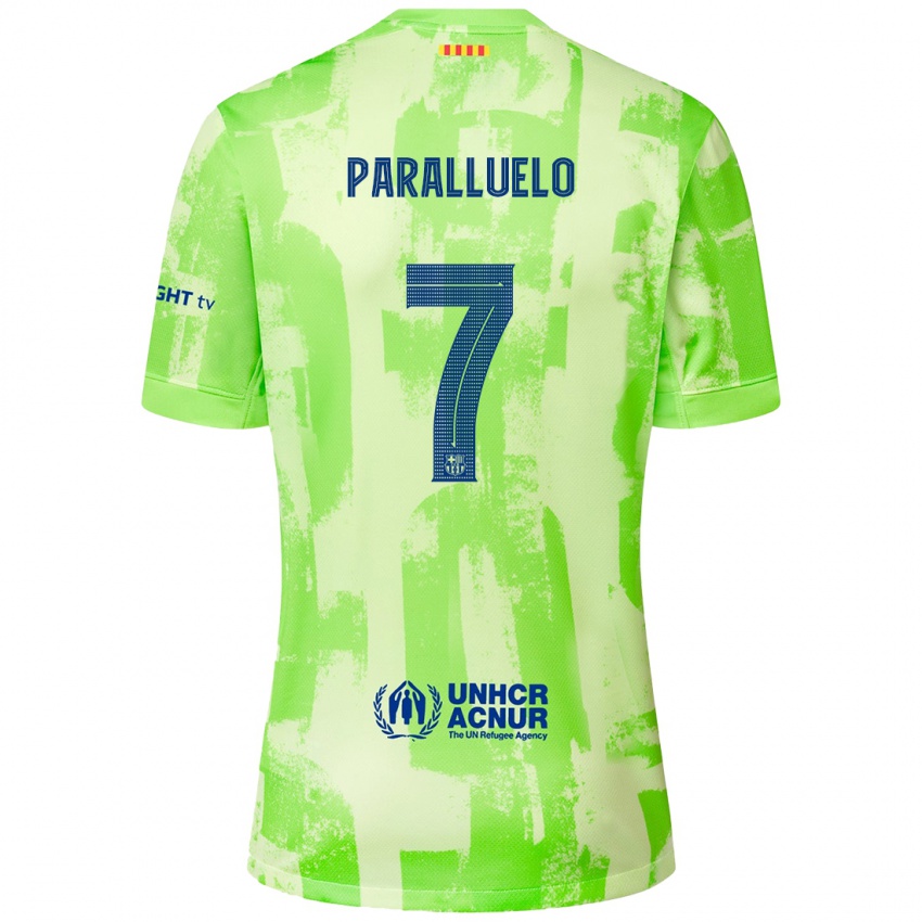 Niño Camiseta Salma Paralluelo #7 Lima Equipación Tercera 2024/25 La Camisa México