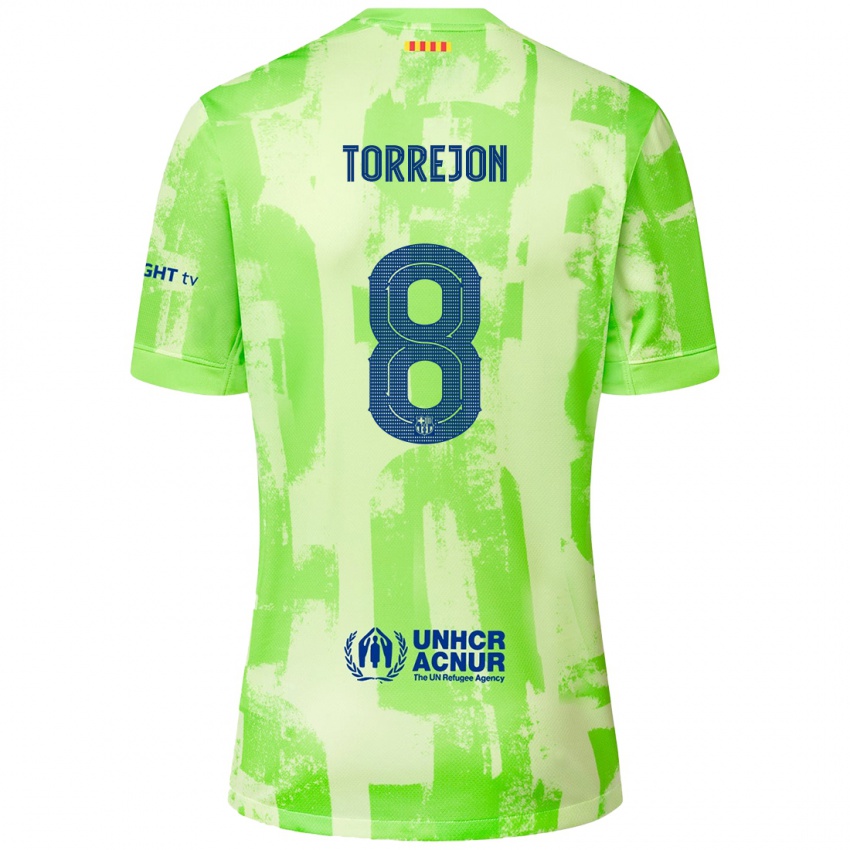 Niño Camiseta Marta Torrejón #8 Lima Equipación Tercera 2024/25 La Camisa México