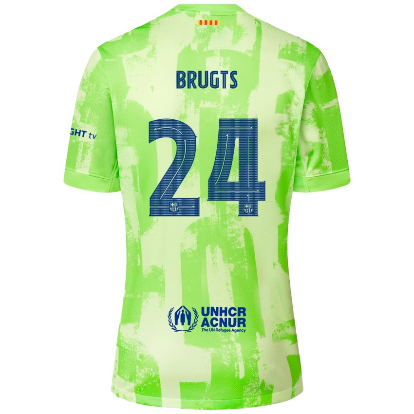 Niño Camiseta Esmee Brugts #24 Lima Equipación Tercera 2024/25 La Camisa México