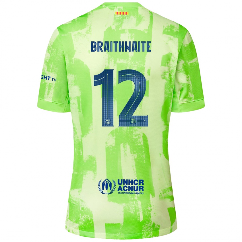 Niño Camiseta Martin Braithwaite #12 Lima Equipación Tercera 2024/25 La Camisa México