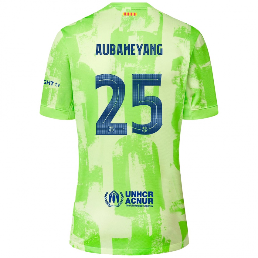 Niño Camiseta Pierre Emerick Aubameyang #25 Lima Equipación Tercera 2024/25 La Camisa México