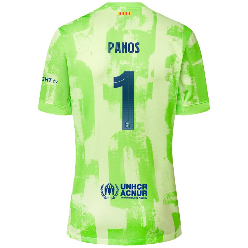 Niño Camiseta Sandra Panos #1 Lima Equipación Tercera 2024/25 La Camisa México