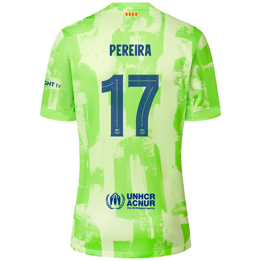 Niño Camiseta Andrea Pereira #17 Lima Equipación Tercera 2024/25 La Camisa México