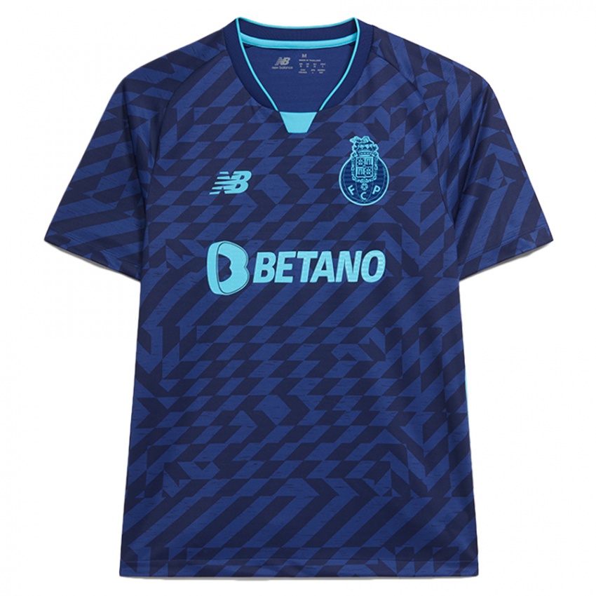 Niño Camiseta Su Nombre #0 Azul Marino Equipación Tercera 2024/25 La Camisa México