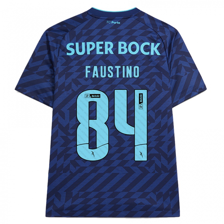 Niño Camiseta Levi Faustino #84 Azul Marino Equipación Tercera 2024/25 La Camisa México