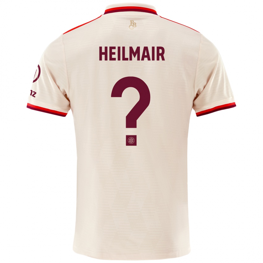 Niño Camiseta Hannes Heilmair #0 Lino Equipación Tercera 2024/25 La Camisa México