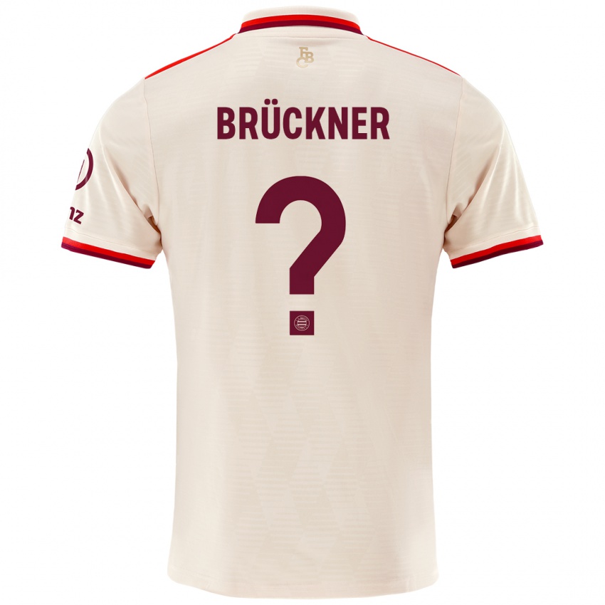 Niño Camiseta Angelo Brückner #0 Lino Equipación Tercera 2024/25 La Camisa México