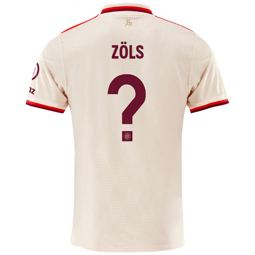 Niño Camiseta Simon Zöls #0 Lino Equipación Tercera 2024/25 La Camisa México