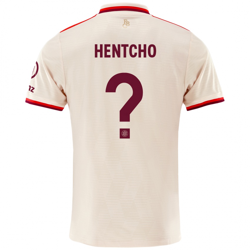 Niño Camiseta Aristide Hentcho #0 Lino Equipación Tercera 2024/25 La Camisa México