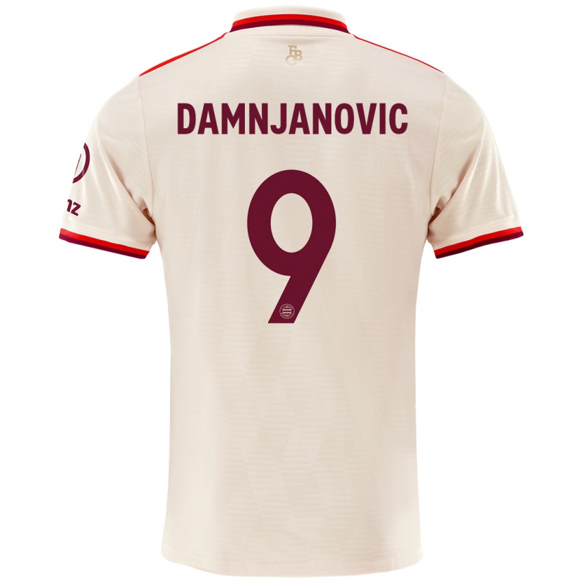 Niño Camiseta Jovana Damnjanovic #9 Lino Equipación Tercera 2024/25 La Camisa México