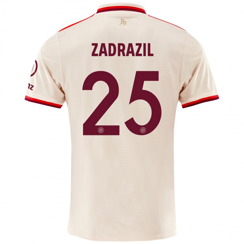 Niño Camiseta Sarah Zadrazil #25 Lino Equipación Tercera 2024/25 La Camisa México