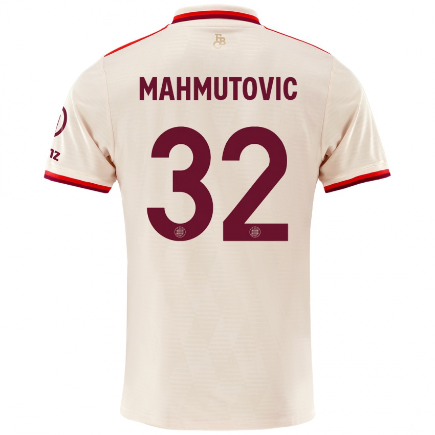 Niño Camiseta Ena Mahmutovic #32 Lino Equipación Tercera 2024/25 La Camisa México