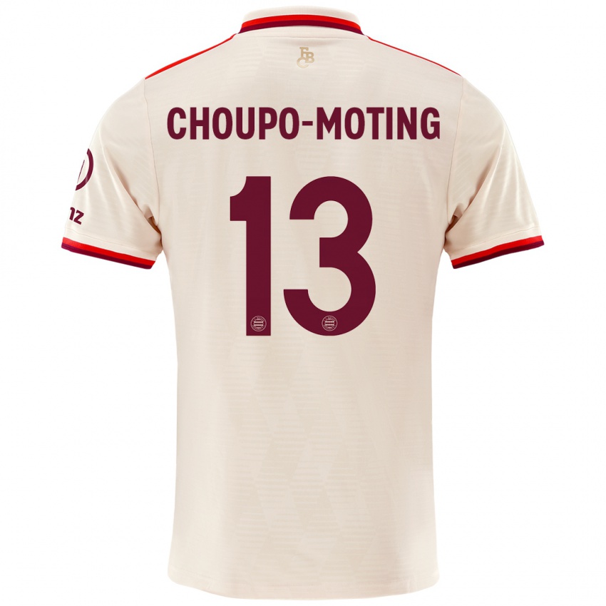 Niño Camiseta Eric Maxim Choupo-Moting #13 Lino Equipación Tercera 2024/25 La Camisa México