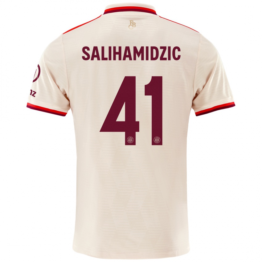 Niño Camiseta Nick Salihamidzic #41 Lino Equipación Tercera 2024/25 La Camisa México