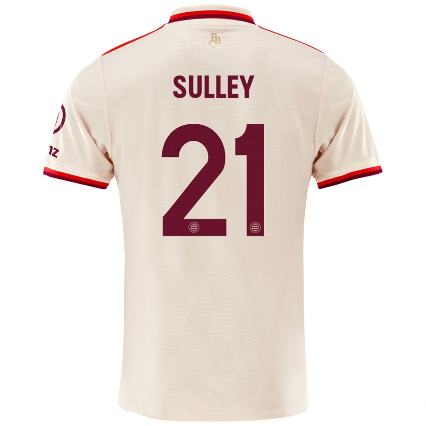 Niño Camiseta Williams Baffour Sulley #21 Lino Equipación Tercera 2024/25 La Camisa México