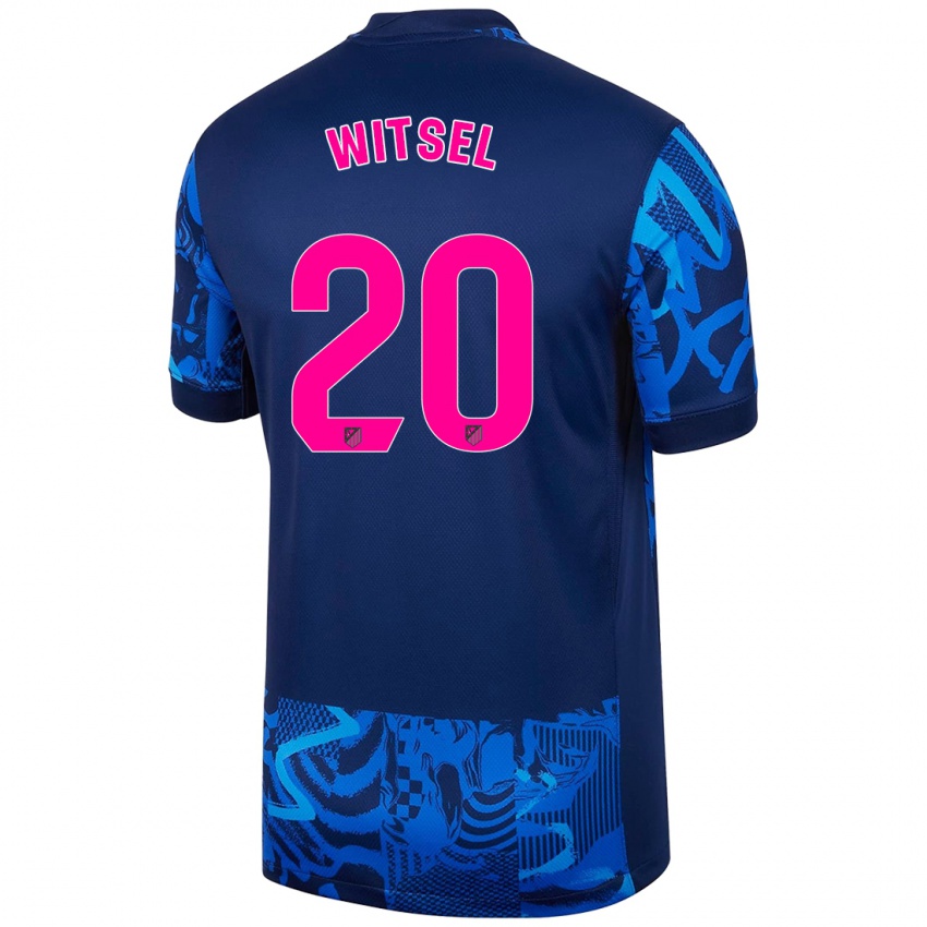 Niño Camiseta Axel Witsel #20 Azul Real Equipación Tercera 2024/25 La Camisa México