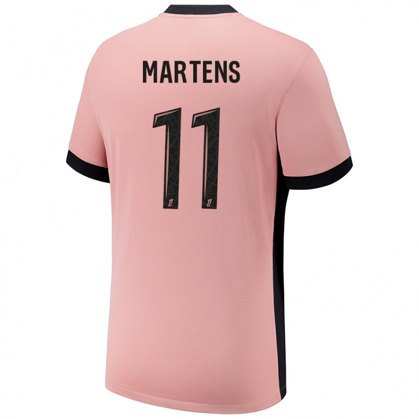 Niño Camiseta Lieke Martens #11 Rosa Óxido Equipación Tercera 2024/25 La Camisa México