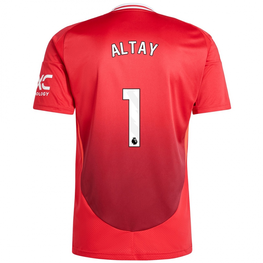 Hombre Camiseta Altay Bayindir #1 Rojo Brillante 1ª Equipación 2024/25 La Camisa México