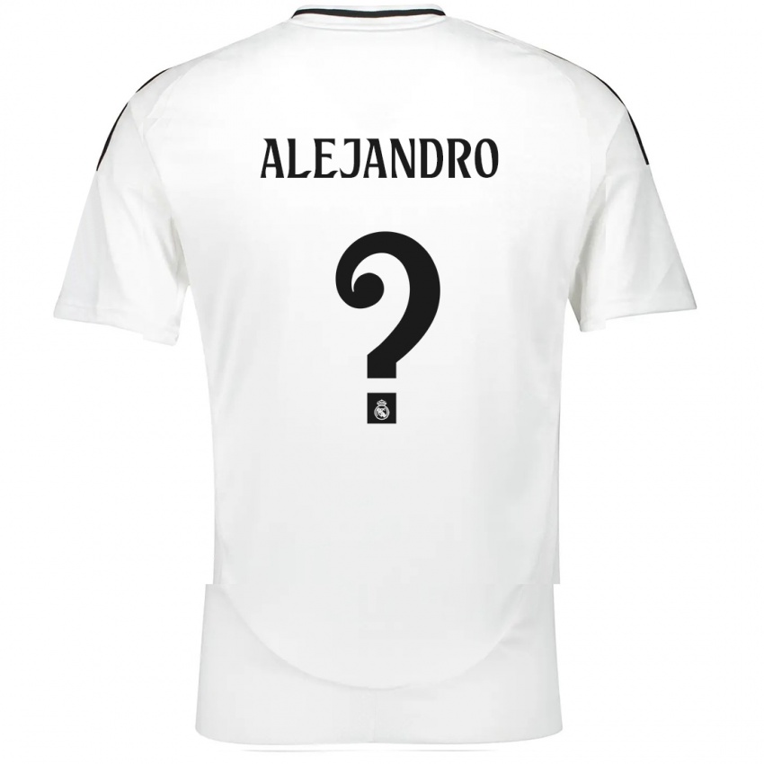 Hombre Camiseta Alejandro Hernández #0 Blanco 1ª Equipación 2024/25 La Camisa México