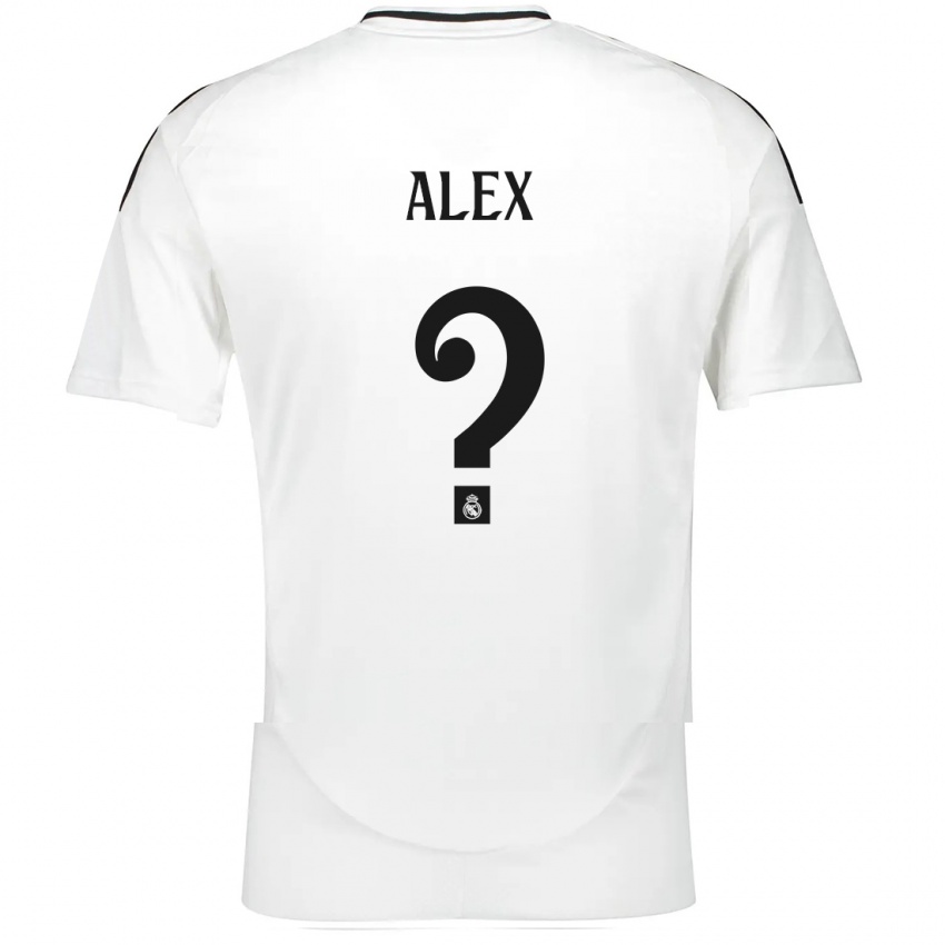 Hombre Camiseta Alex Sanchez #0 Blanco 1ª Equipación 2024/25 La Camisa México