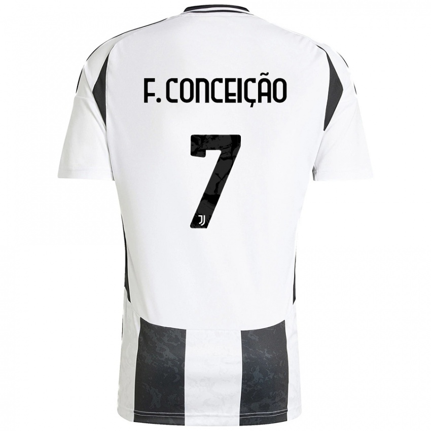 Hombre Camiseta Francisco Conceicao #7 Azul Blanco 1ª Equipación 2024/25 La Camisa México