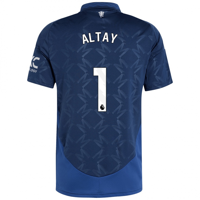 Hombre Camiseta Altay Bayindir #1 Índigo 2ª Equipación 2024/25 La Camisa México