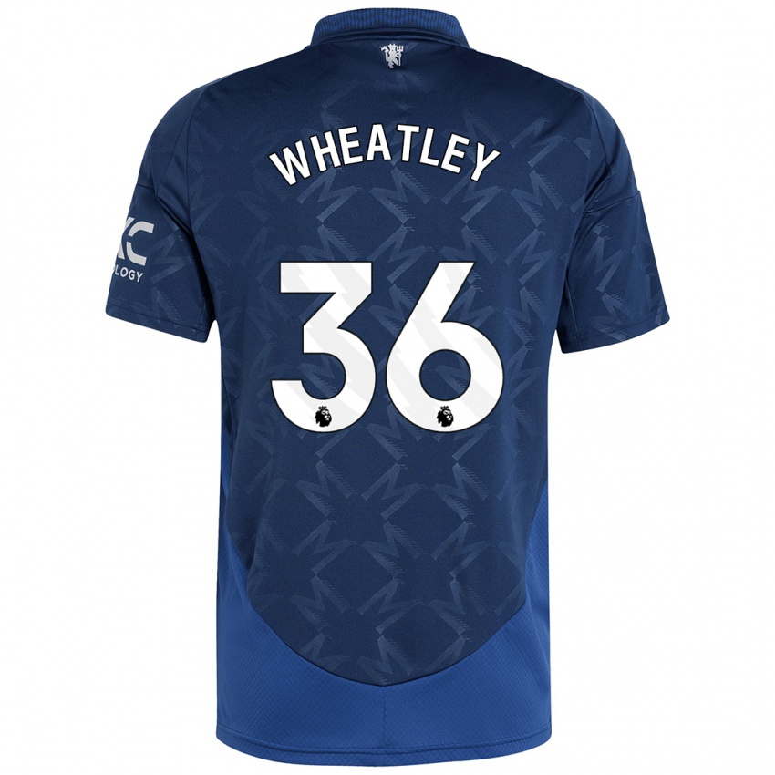 Hombre Camiseta Ethan Wheatley #36 Índigo 2ª Equipación 2024/25 La Camisa México