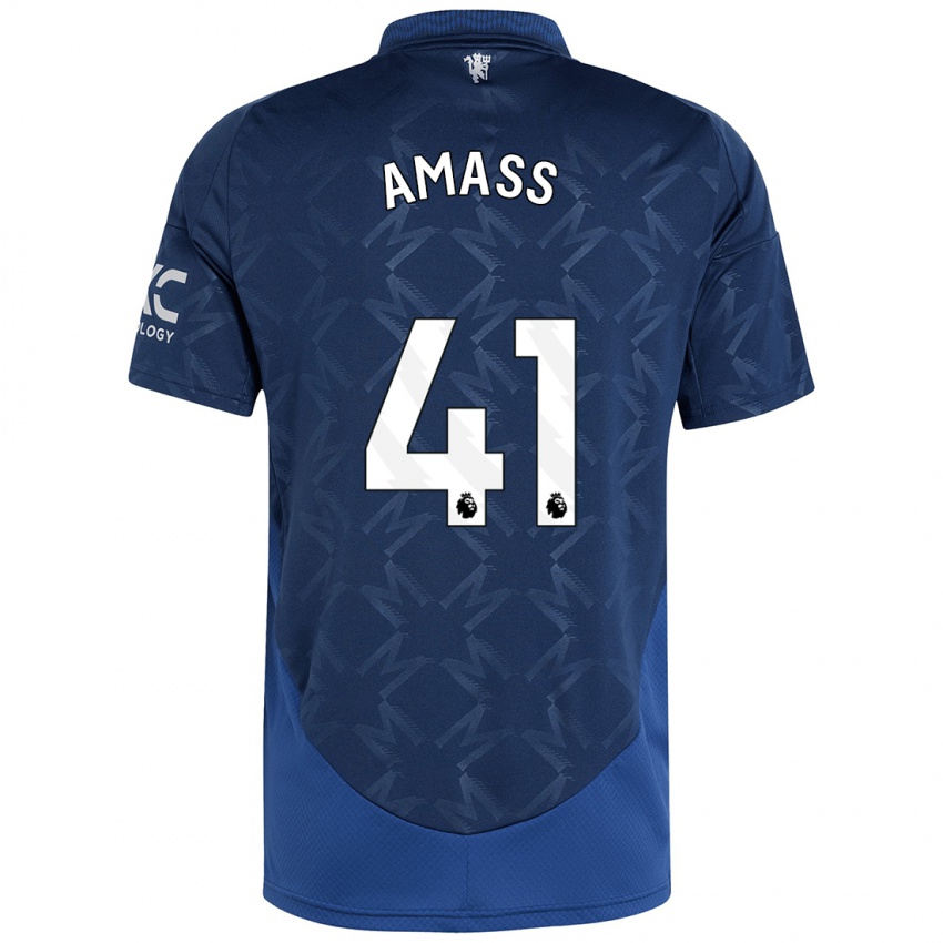 Hombre Camiseta Harry Amass #41 Índigo 2ª Equipación 2024/25 La Camisa México