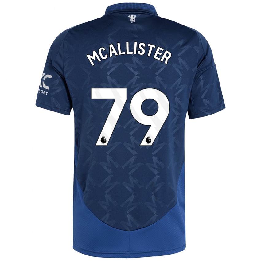 Hombre Camiseta Finley Mcallister #79 Índigo 2ª Equipación 2024/25 La Camisa México