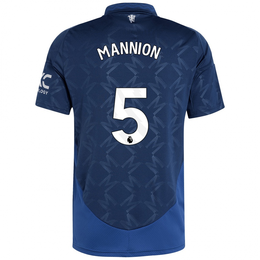 Hombre Camiseta Aoife Mannion #5 Índigo 2ª Equipación 2024/25 La Camisa México