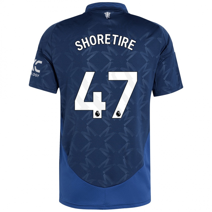 Hombre Camiseta Shola Shoretire #47 Índigo 2ª Equipación 2024/25 La Camisa México