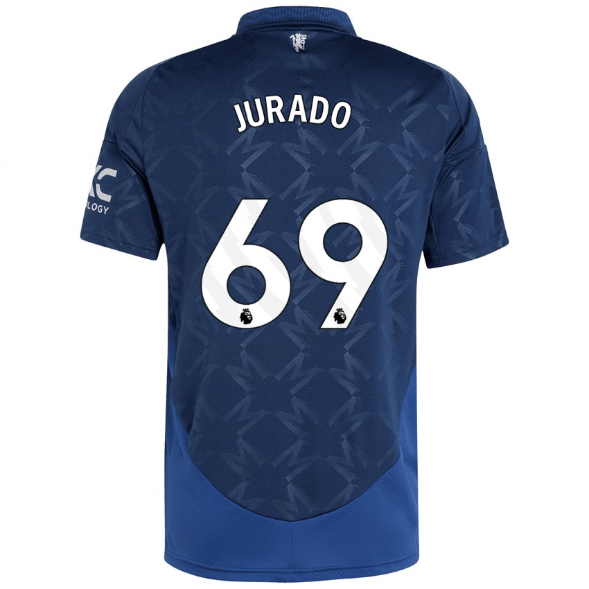 Hombre Camiseta Marc Jurado #69 Índigo 2ª Equipación 2024/25 La Camisa México