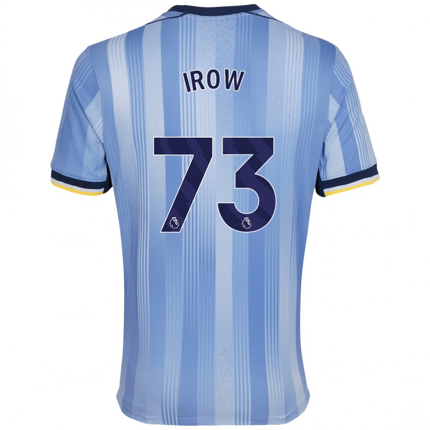 Hombre Camiseta Oliver Irow #73 Azul Claro 2ª Equipación 2024/25 La Camisa México