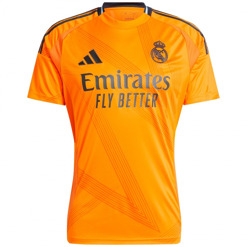 Hombre Camiseta Toni Kroos #8 Naranja 2ª Equipación 2024/25 La Camisa México