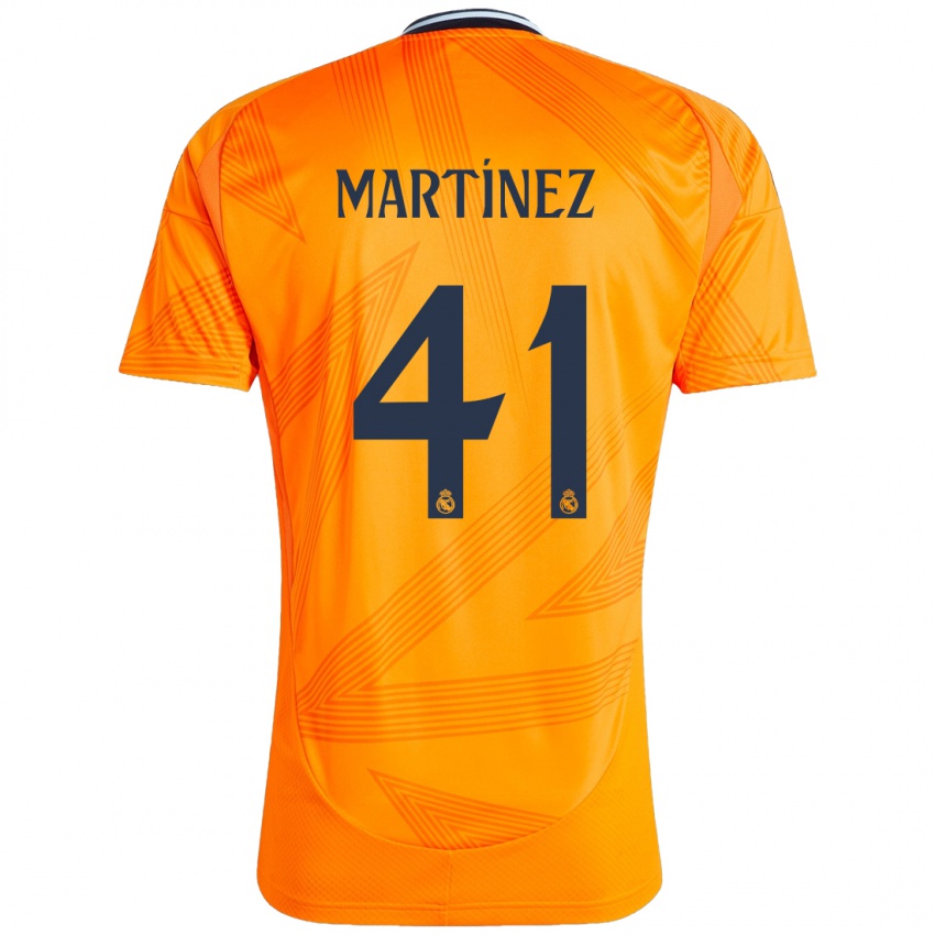 Hombre Camiseta Joan Martínez #41 Naranja 2ª Equipación 2024/25 La Camisa México