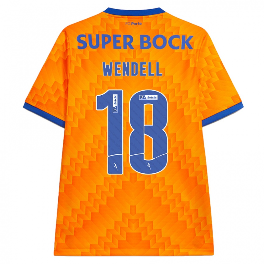 Hombre Camiseta Wendell #18 Naranja 2ª Equipación 2024/25 La Camisa México